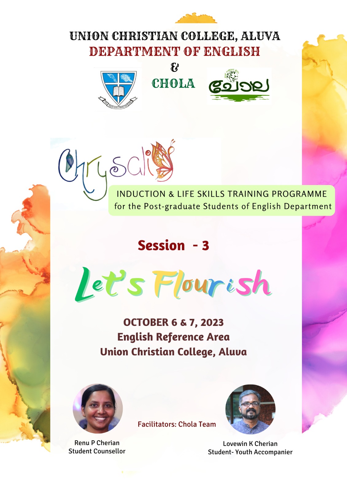 Chrysalis – Session 3
